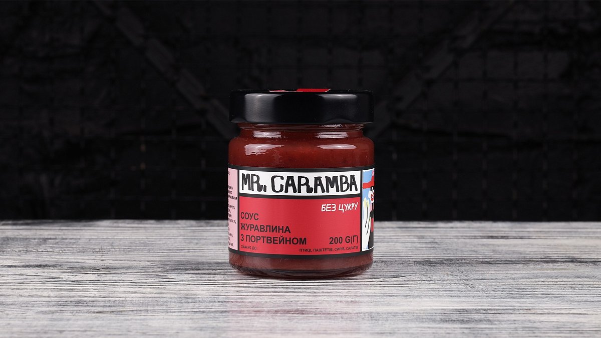 Соус Брусниця з червоним вином Mr.Caramba, шт - М'ясторія