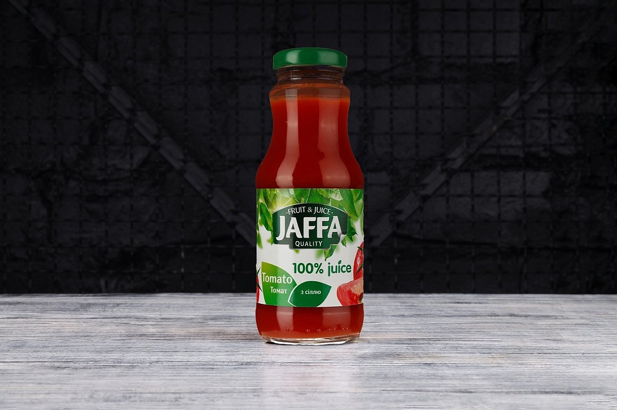 Сік томатний із сіллю JAFFA 0,25 л - М'ясторія