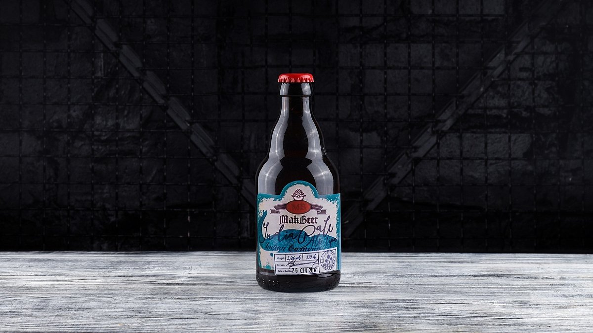 Пиво светлое India Pale Ale МакБир 330 мл - Мястория
