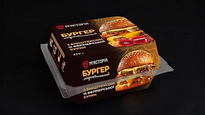 Бургер з біфштексом із фермерської курки - М'ясторія