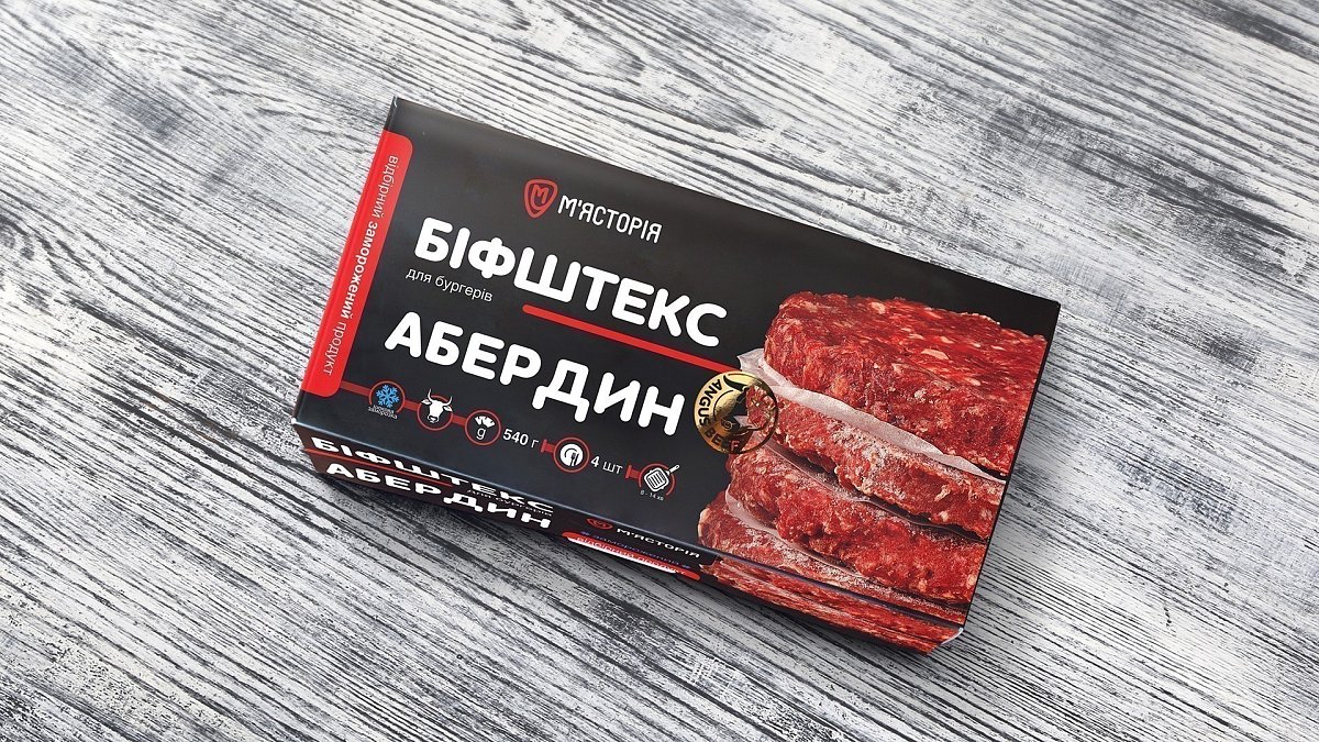 Бифштексы для бургеров из выдержанной говядины Абердин (Shock Freeze) - Мястория