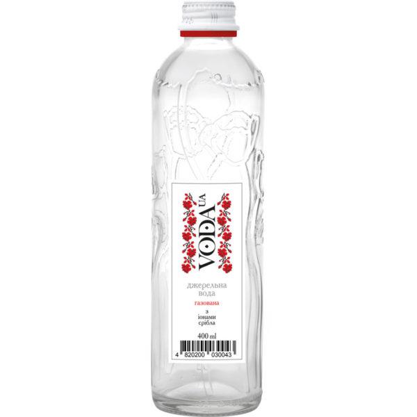 Джерельна вода Voda.ua газована, 0,4л - М'ясторія