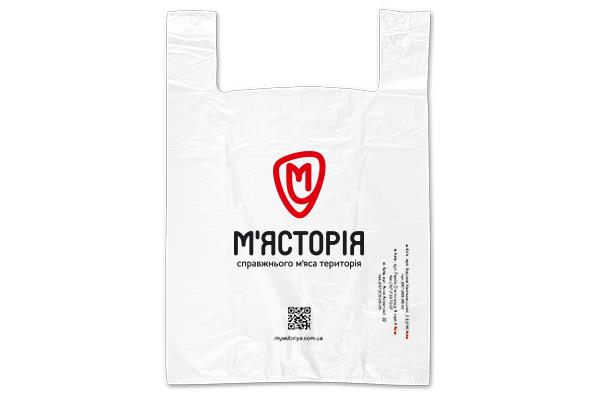 Брендированный био-пакет 30*50 - Мястория