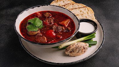 Бограч з яловичиною та свинячими ребрами (350/118 г) - М'ясторія