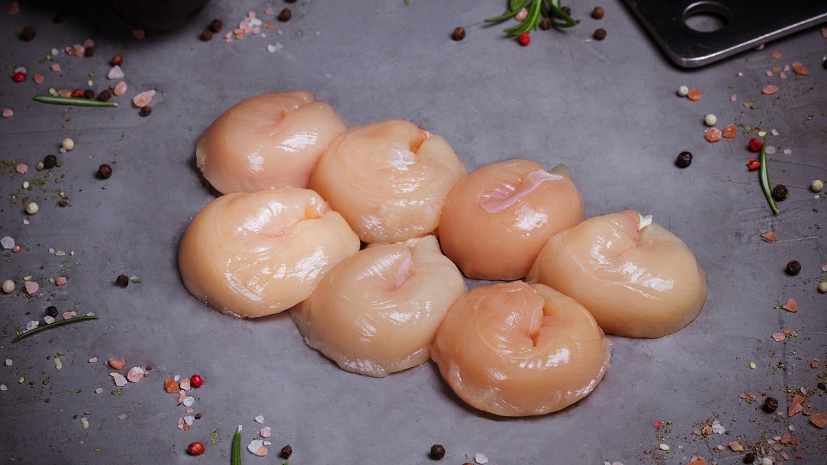 Медальон из куриного филе - Мястория