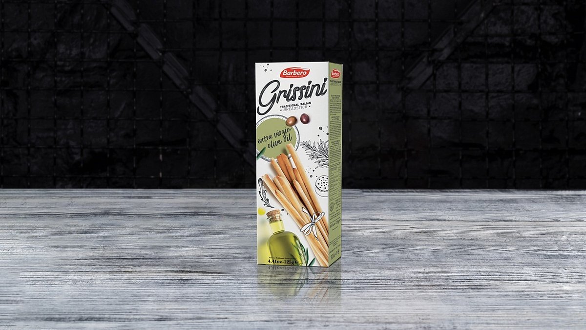 Грисині Barbero Extra virgin olive oi (125 г) - М'ясторія