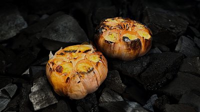 Часник на грилі - М'ясторія