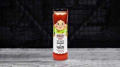 Соус Hot tropic «Ананас и чили» Pozzy 225 г - Мястория
