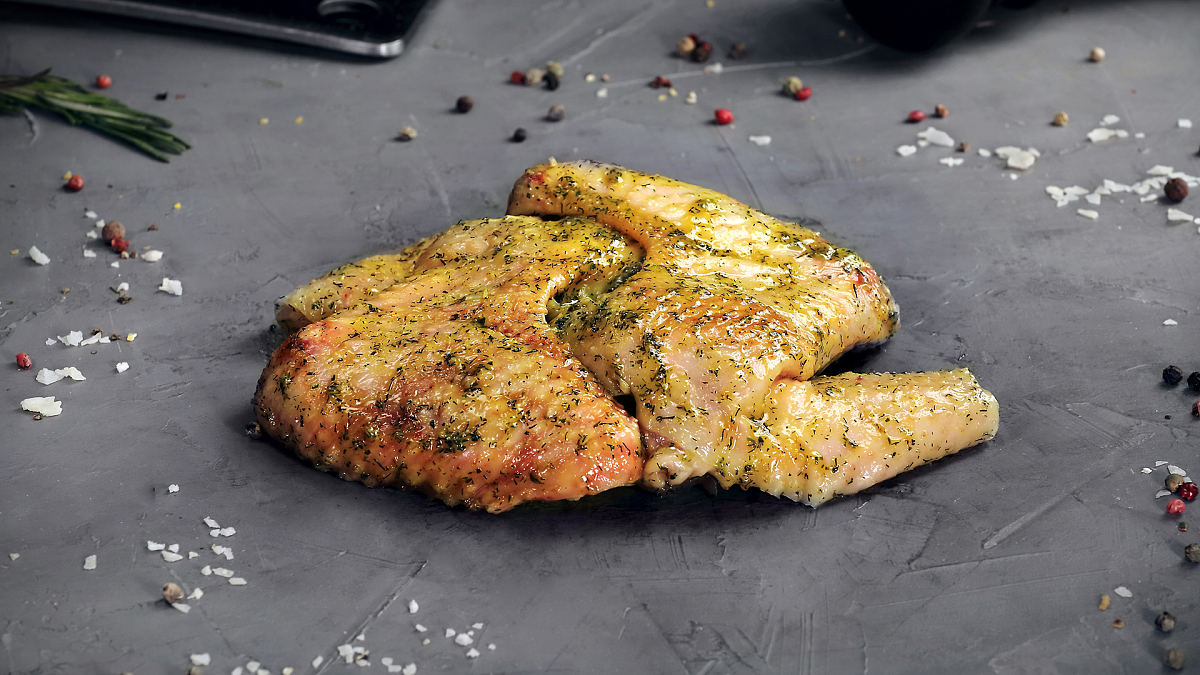 Крыло куриное в базиликовом маринаде - Мястория