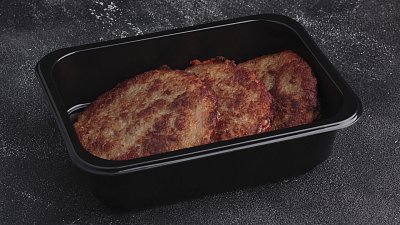 Деруни з шинкою - М'ясторія