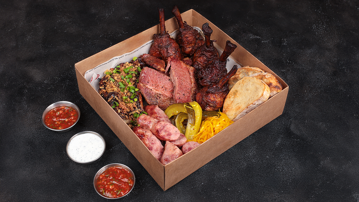 Бокс «Мясное BBQ» (1600 г) - Мястория