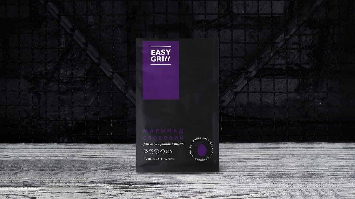 Маринад «Сливовый» Easy grill 170 г - М'ясторія