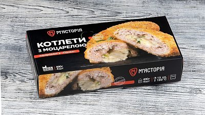 Котлеты куриные с моцареллой (400 г) - Мястория