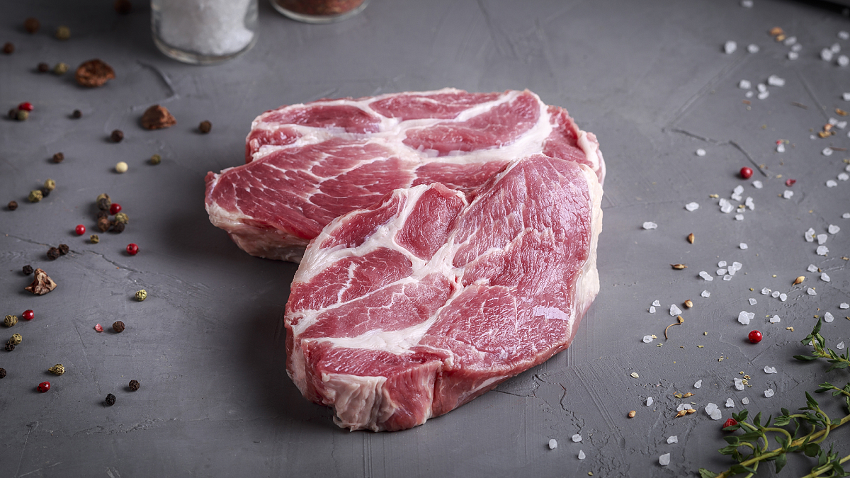 Стейк свиной из ошейка - Мястория