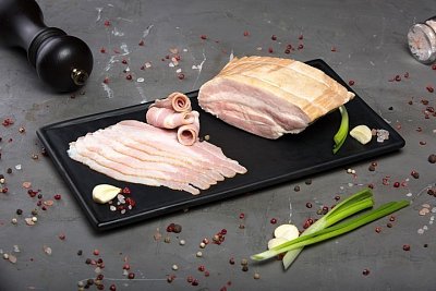 Бекон из свинины копченый - Мястория