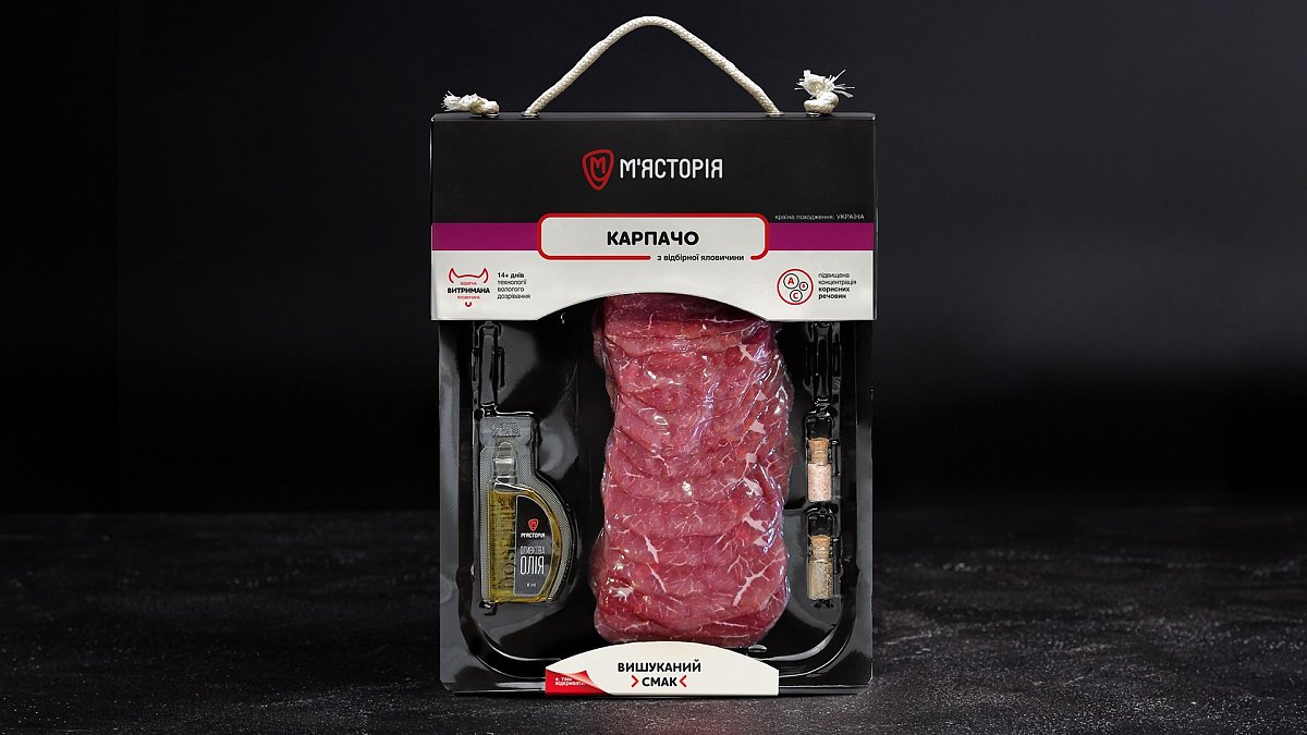 Карпаччо из отборной говядины - Мястория