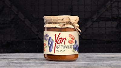 Ікра баклажанна Yan 470 г - М'ясторія