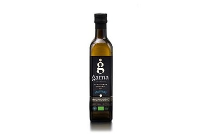 Масло подсолнечное Garna Organica High Oleic for frying (для жарки), 500 мл. - Мястория