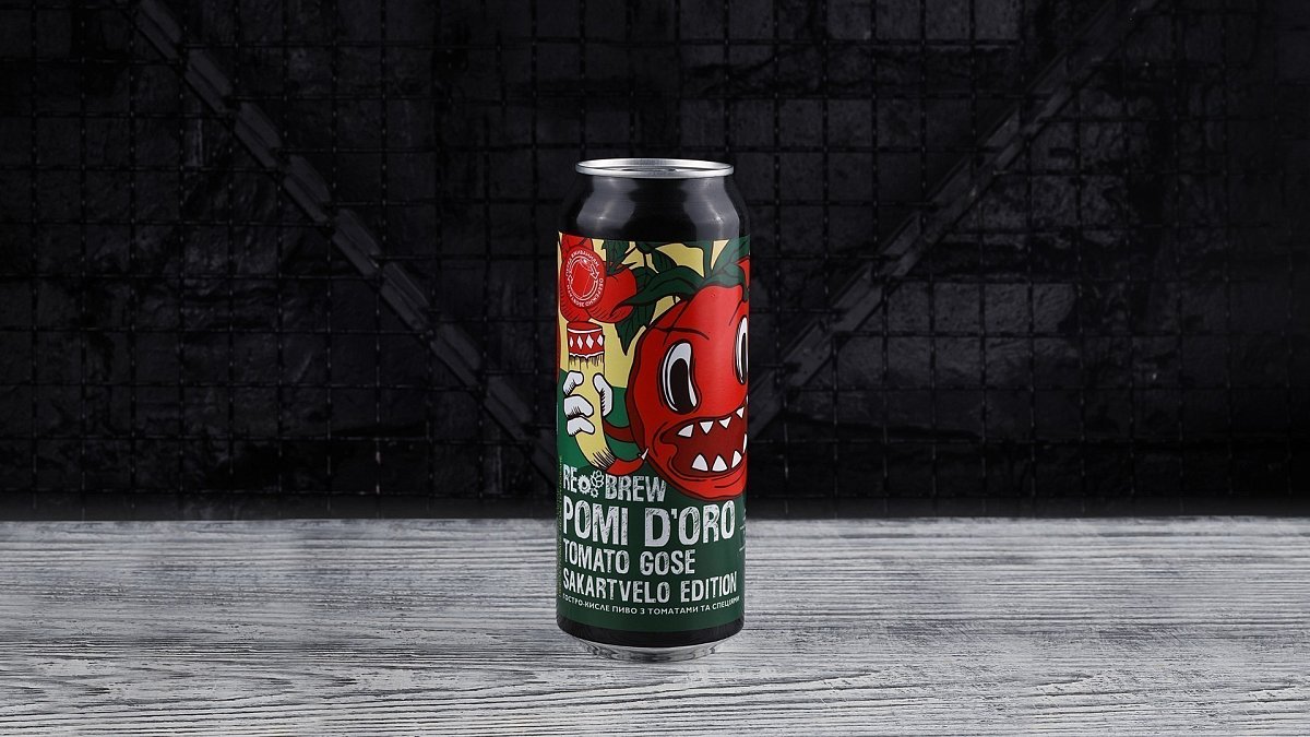 Пиво Pomi D'Oro Tomato Gose 500 мл - М'ясторія