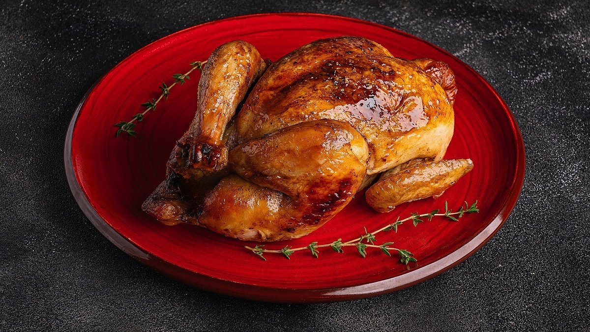 Курица запеченная - Мястория