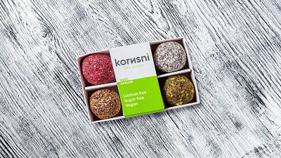 Цукерки асорті ТМ Корисні 6 шт 110 г - М'ясторія