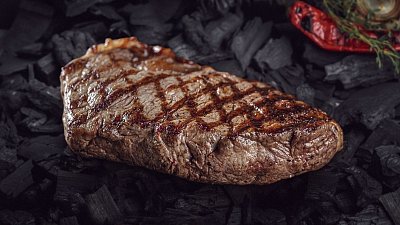 Стейк Стриплойн USA гриль - Мястория