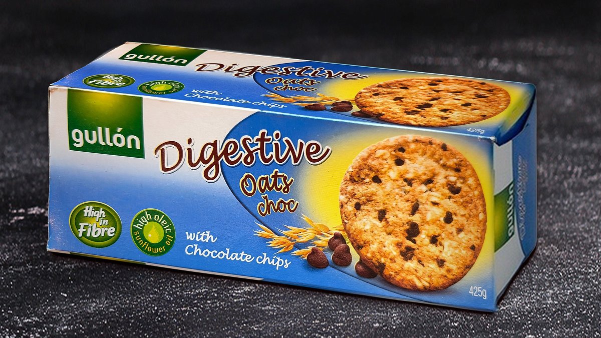 Печиво Gullon Digestive вівсяне з шоколадними крихтами 425 г - М'ясторія