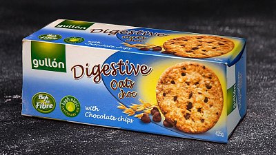 Печиво Gullon Digestive вівсяне з шоколадними крихтами 425 г - М'ясторія