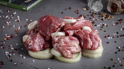 Шашлык из свиного ошейка - Мястория
