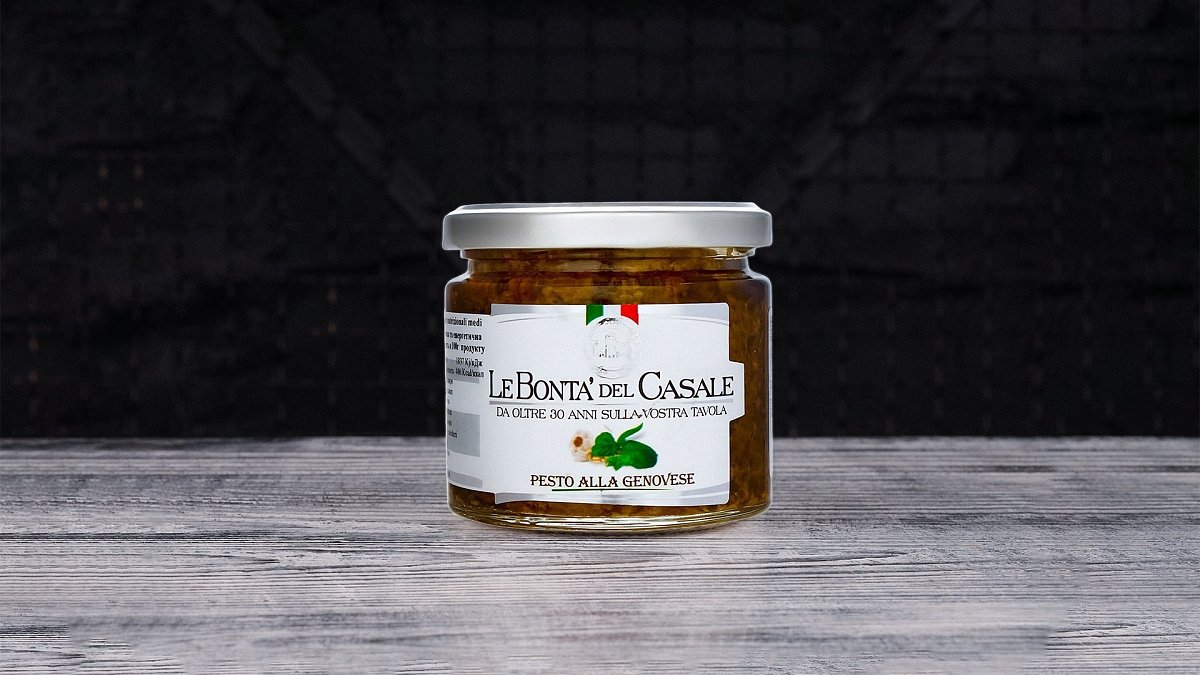 Соус Pesto alla Genovese del Casale Le Bonta' del Casale 212 мл - Мястория