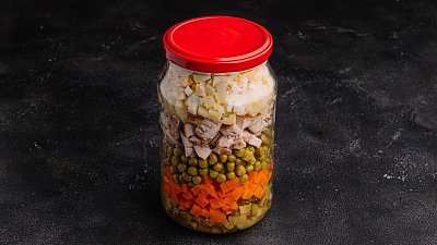 Оливье с курицей - Мястория