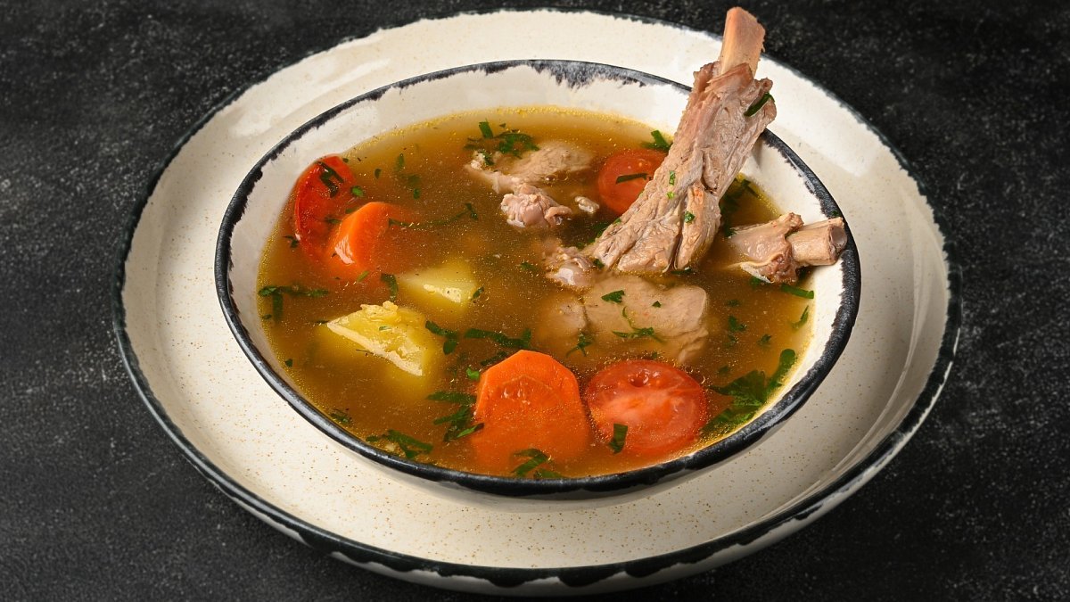 Шурпа с телятиной (480 г) - Мястория