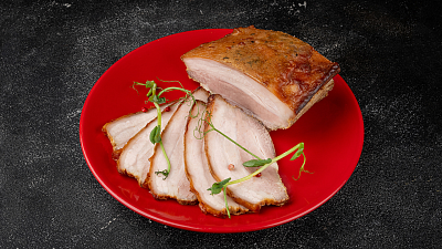 Підчеревина з часником і травами запечена - М'ясторія