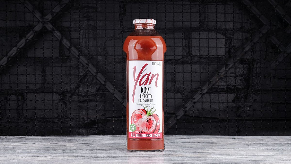 Сок томат YAN 0,93 л - Мястория