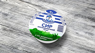 Сир кисломолочний «Простоквашино» 9% (300 г) - М'ясторія