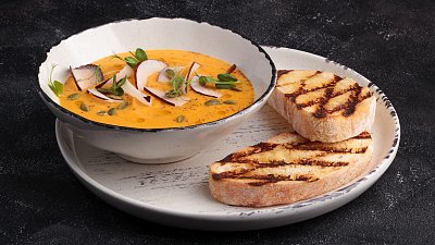 Крем-суп з гарбуза (280/30 г) - М'ясторія