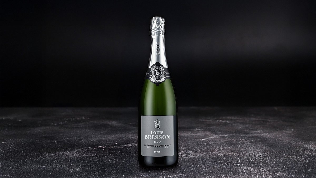 Белое игристое вино брют 12% Cremant de Bourgogne Raoul Clerget 0,75 л - Мястория