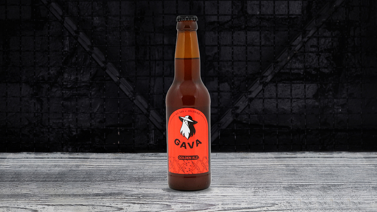 Пиво Golden Ale Gava 330 мл - М'ясторія