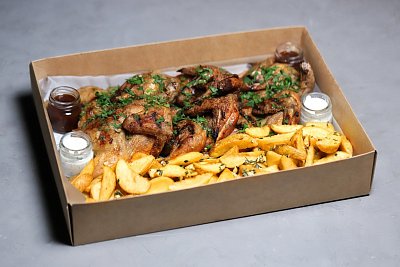 Бокс  "Цыплята BBQ" - Мястория