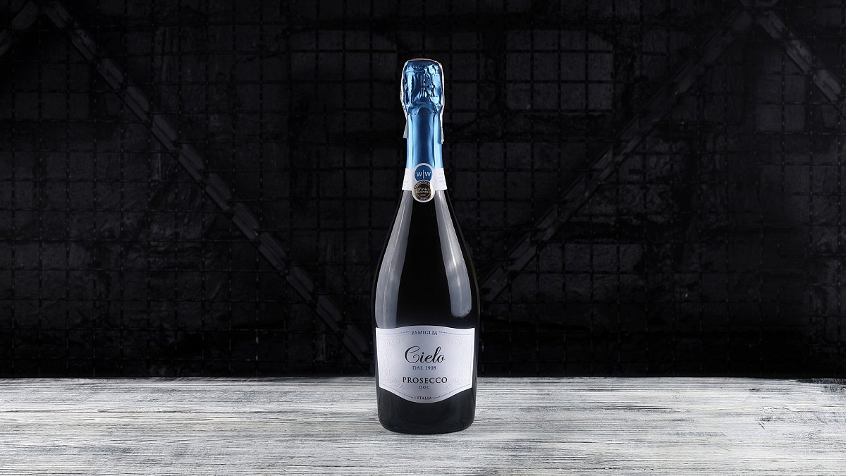 Вино белое сухое игристое Cielo Prosecco Spumante Brut 0,75 л - Мястория