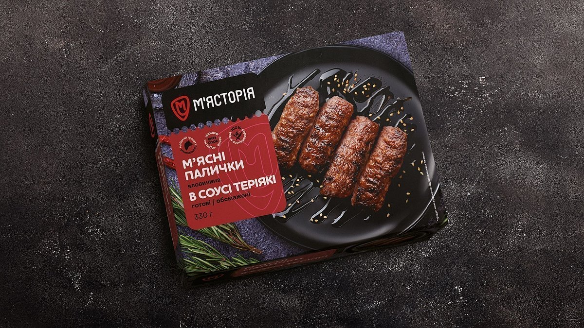 Мясные палочки в соусе Терияки (330 г) - Мястория