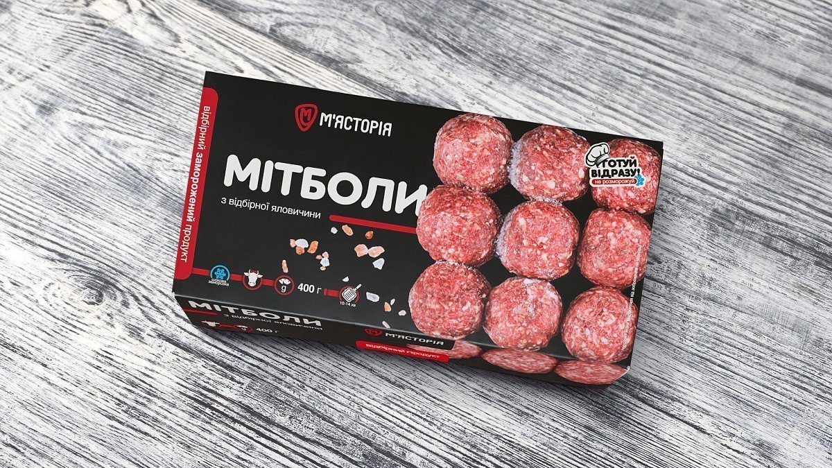 Мітболи з яловичини (400 г) - М'ясторія