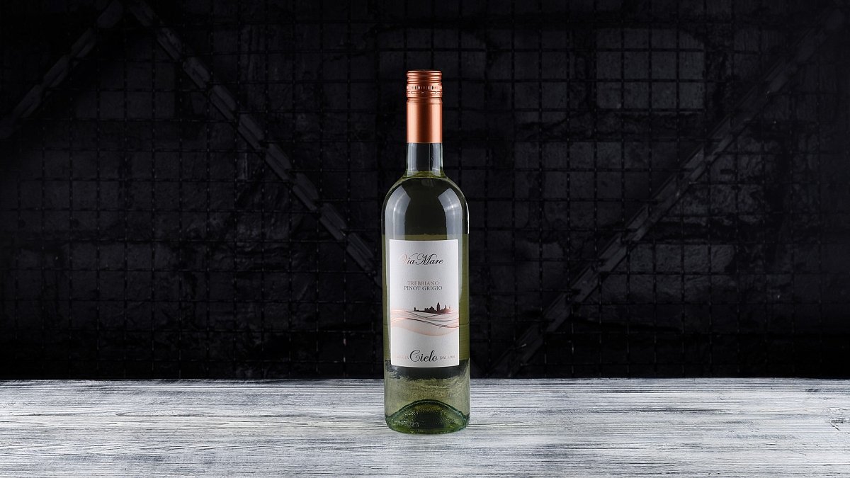 Вино Cielo Trebiano Pinot Grigio Puglia біле сухе 0,75 л - М'ясторія