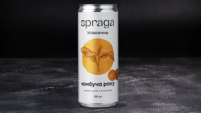 Комбуча Классическая SPRAGA 330 мл - Мястория