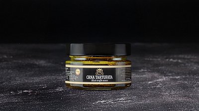 Соус из черного трюфеля TARTUFI 6% 90 г - Мястория