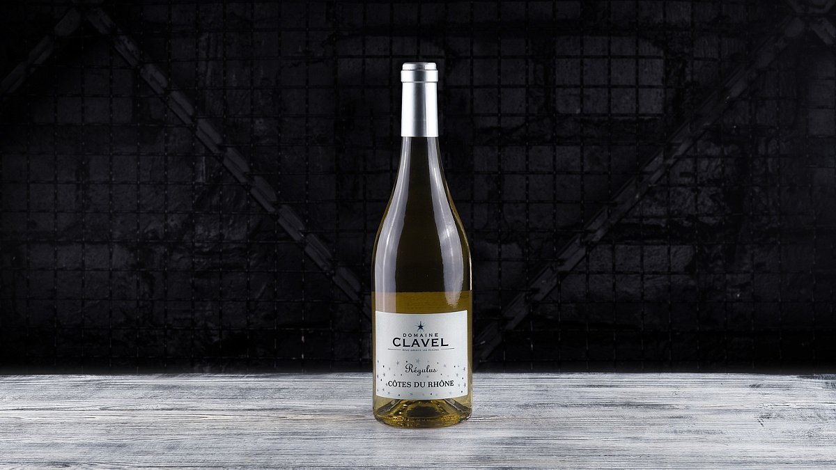 Вино белое сухое Domaine Clavel Regulus Cotes du Rhone Blanc 0,75 л - Мястория