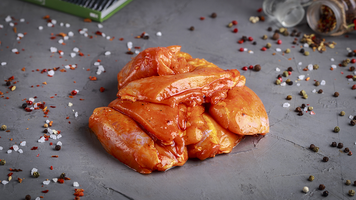 Шашлык из филе курицы - Мястория