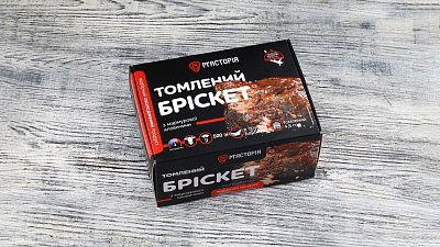 Томлёный брискет из мраморной говядины с соусом Барбекю - Мястория