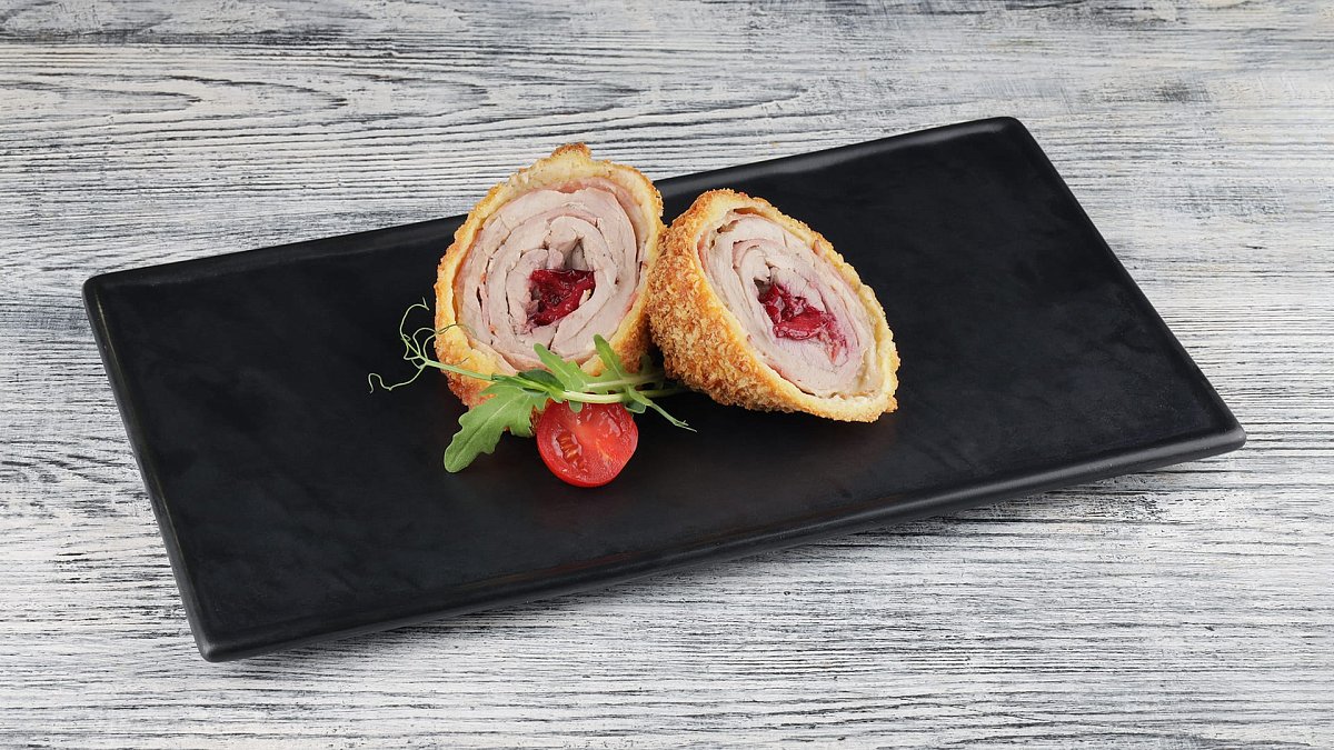 Свиная вырезка с вишнёвым конфитюром - Мястория