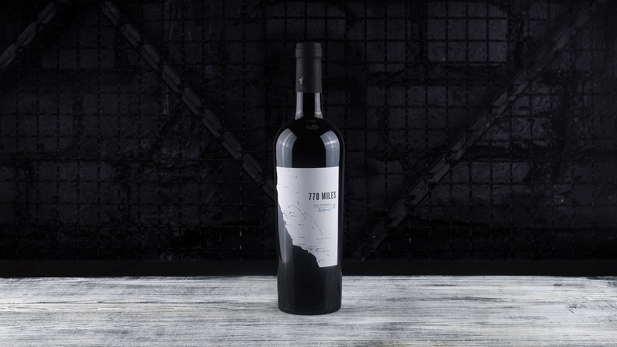 Вино 770 Miles Zinfandel червоне сухе 0,75 л - М'ясторія